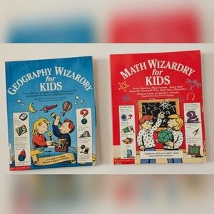 Scholastic Math/Geography Wizardry for Kids Activity Set Homeschool Ages 8-12